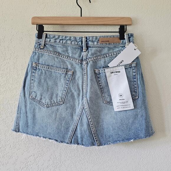 NWT Grlfrnd 'The Eva' Denim Skirt - Picture 5 of 5